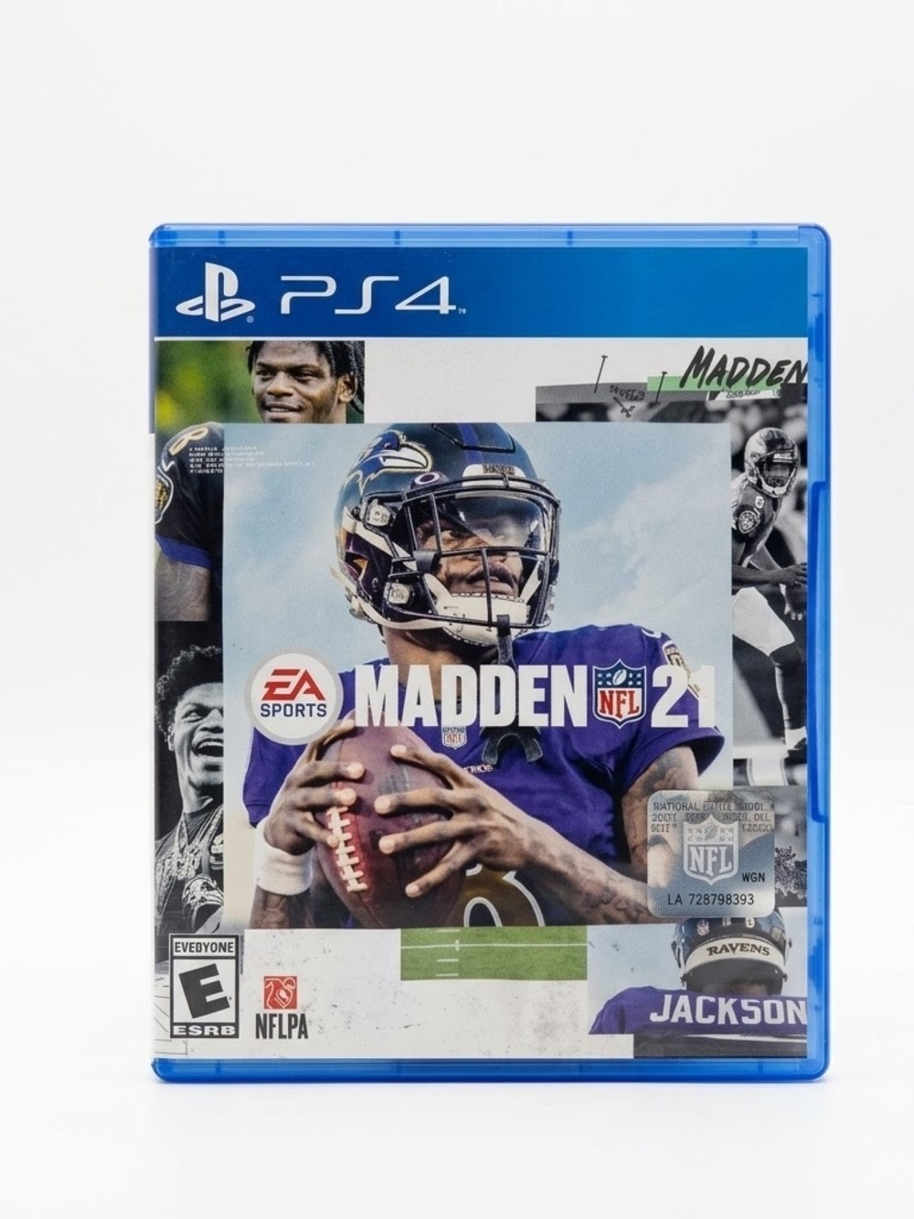 EA Sports Madden NFL 21 PS4 PlayStation 4 Video Game CIB Lamar Jackson Football